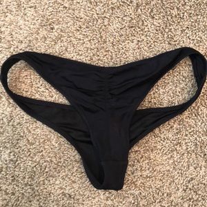 Billabong rouched cheeky bikini bottoms
